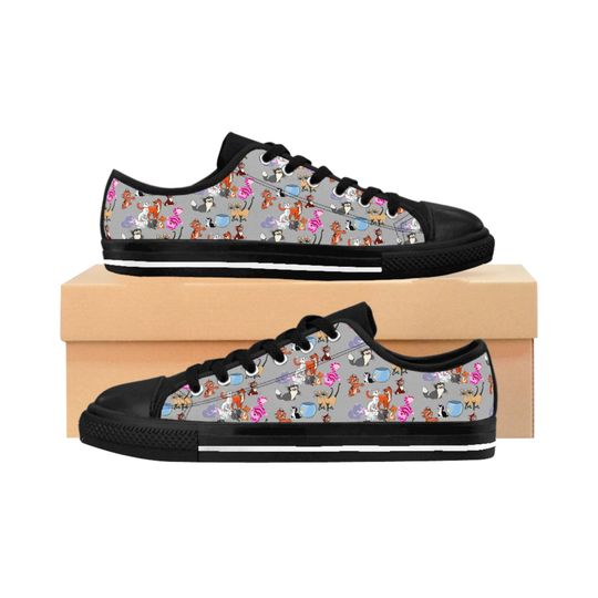 Disney Cat Women's Low Top Sneakers