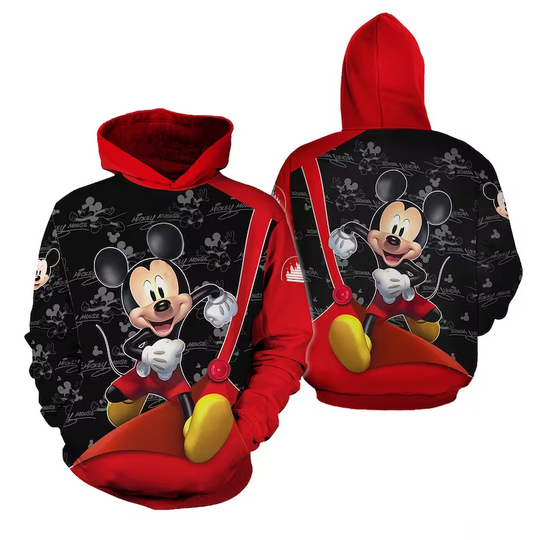 Mickey Mouse Merry Christmas Disney Hoodie, 3D Hoodie