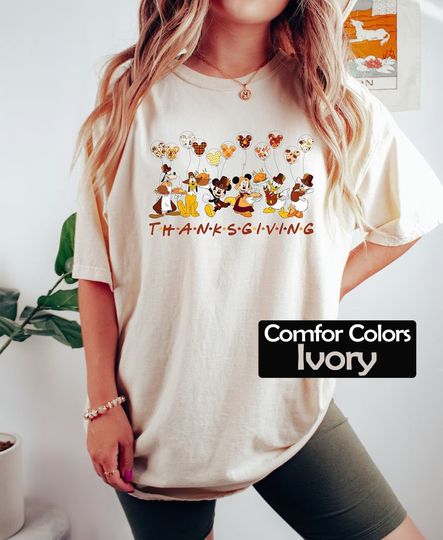 Discover Thanksgiving Disney Shirt, Disney Mickey Shirt, Fall Disneyland Shirt, Mickey and Friends Shirt