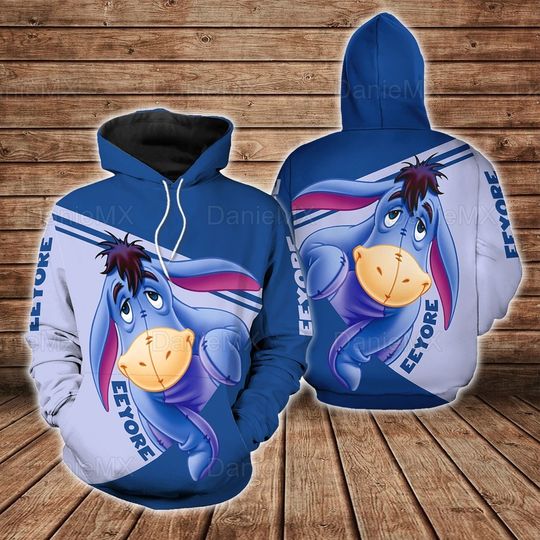 Disney Eeyore Winnie The Pooh3D Hoodie