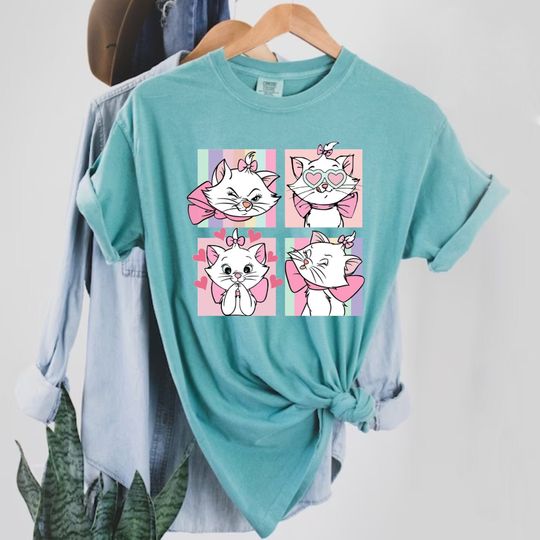 Discover Disney Marie Aristocats Shirt, Marie Cat Shirt, Disney Girls Shirt, Disney Trip Shirt