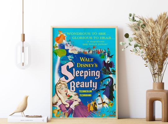 Disney Sleeping Beauty Poster, Disney Movie Poster