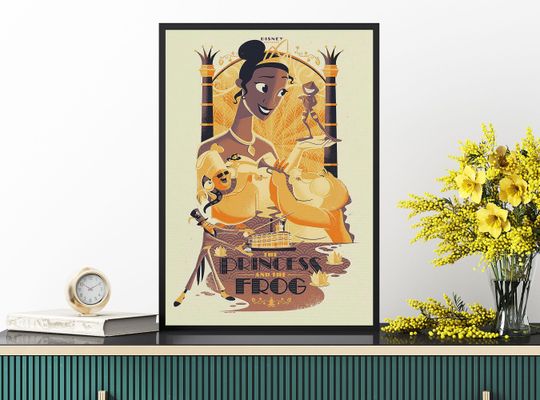 Discover Disney Princess and the Frog Poster