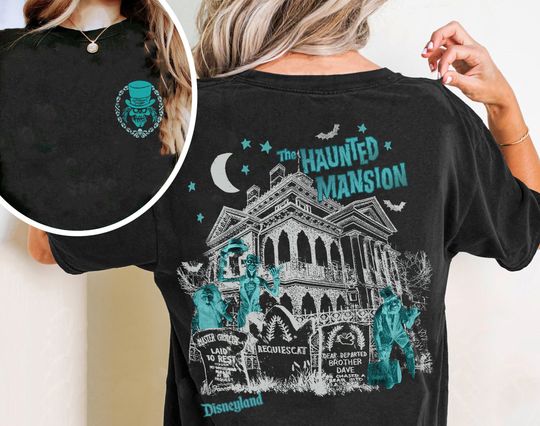 Vintage Haunted Mansion Shirt, The Haunted Mansion Shirt, Retro Disney Halloween Shirt