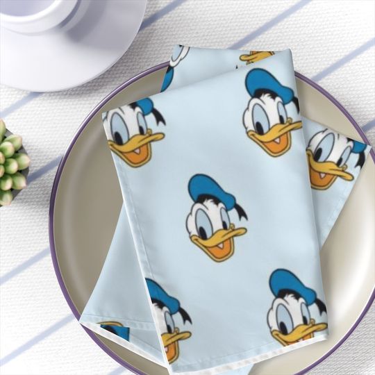 Disney Donald Duck Napkins, Disney Napkins