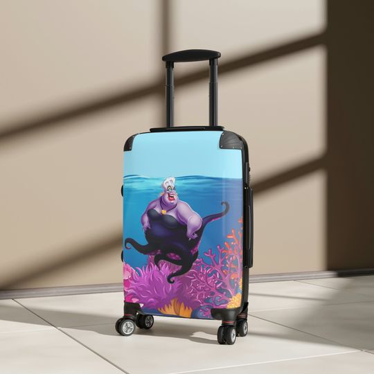 Ursula Suitcase, Little Mermaid, Disney Ursula Gifts