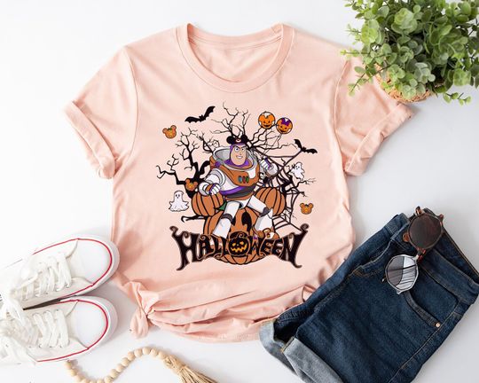 Buzz Lightyear Halloween Shirt, To.y Sto.ry Halloween T-Shirt, Disney Spooky Season Shirt