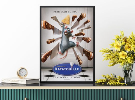 Disney Ratatouille Poster, Disney Characters Poster