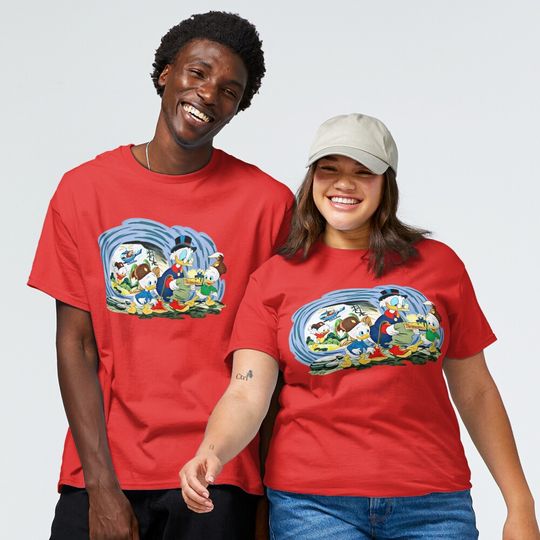 Discover Ducktales, classic cartoon series Classic T-Shirt, Disney Duck Tales Friends Shirt