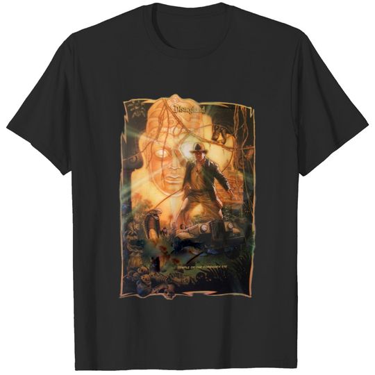 Indiana Jones Adventure Disneyland 1995 Shirt, Indiana Jones Shirt