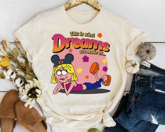 Discover Disney Lizzie Mcguire This Is What Dreams Are Made Of Shirt, Lizzie Mcguire Shirt