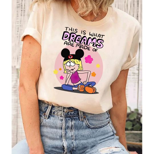 Retro Disney Lizzie Mcguire This Is What Dreams Are Made Of Shirt, Magic Kingdom Unisex T-shirt