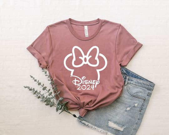 Discover 2024 Disney Minnie Mouse T-Shirt