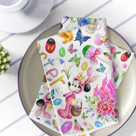 Disney Easter Winnie The Pooh Napkins