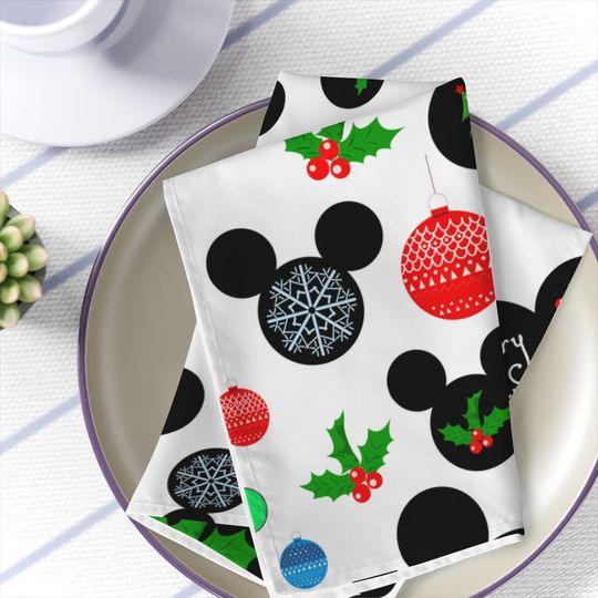 Disney Mickey Mouse Ornaments Napkins