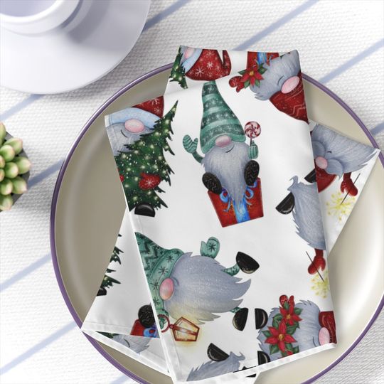 Disney Christmas Gnomes Napkins