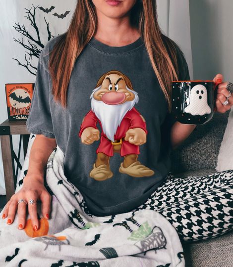 Disney Grumpy Dwarf Shirt, Snow White and Seven Dwarfs Shirt