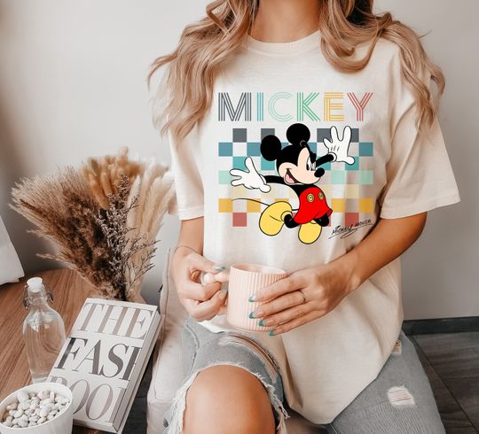 Mickey Retro Shirt, Vintage Minnie Mickey Couple Head Shirts, Disney Mickey Mouse Shirt