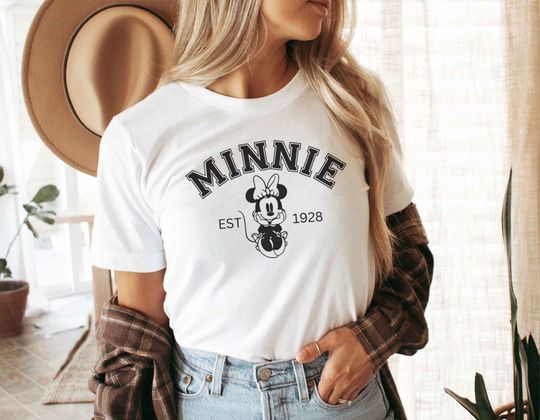 Minnie Mouse Shirts, Retro Minnie Mickey Daisy Donald Goofy Pluto Shirt, Disneyland Shirt, Disney World Shirt