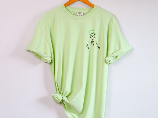 Goofy Disney Embroidered T-Shirt