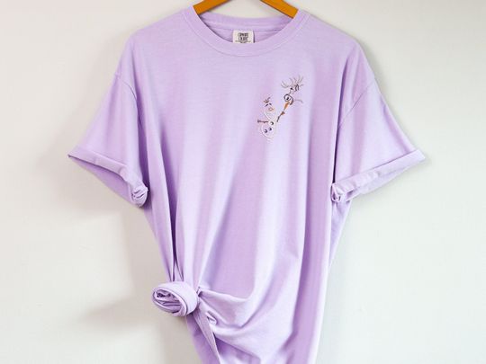 Sven and Olaf Disney Embroidered T-Shirt