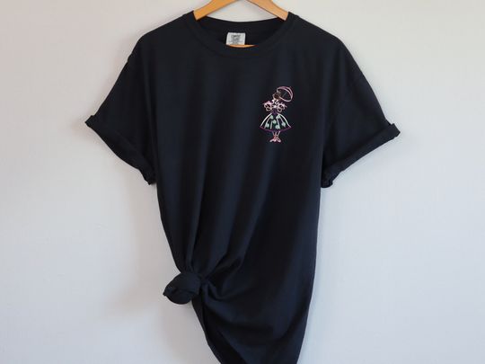 Haunted Mansion Tightrope Disney Embroidered T-Shirt