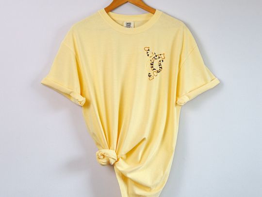 Winnie the Pooh Tigger Disney Embroidered T-Shirt
