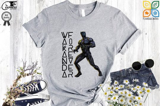Black Panther Shirt, Wakanda Forever Shirt, Disney Black Panther