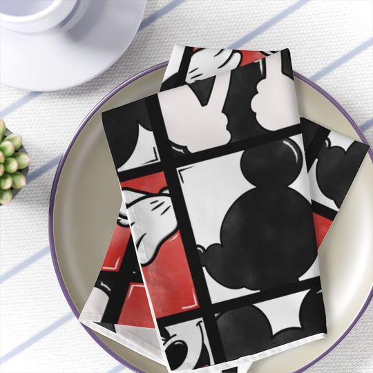 Cute Disney Mickey Inspired Napkins