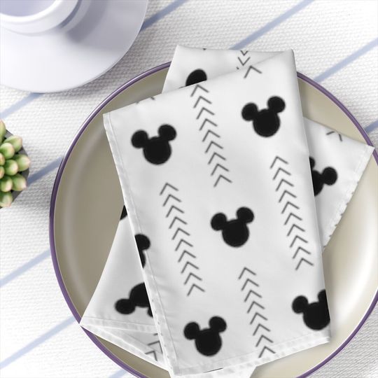 Disney Mickey Head Inspired Napkins