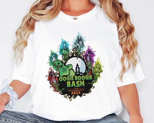 Disney Oogie Boogie Bash Shirt, Disney Halloween Shirt, The Nightmare Before Christmas