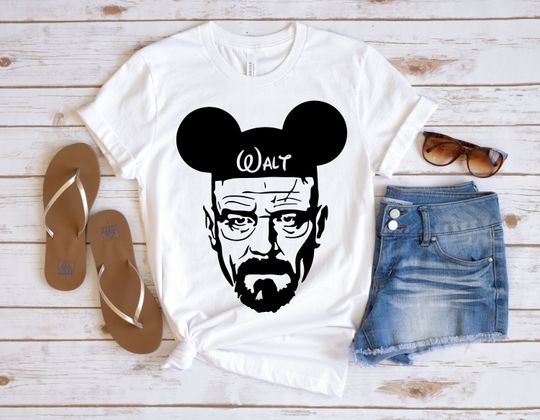 Walter White Disney Shirt, Funny Disney Shirt, Walter White Heisenberg Shirt