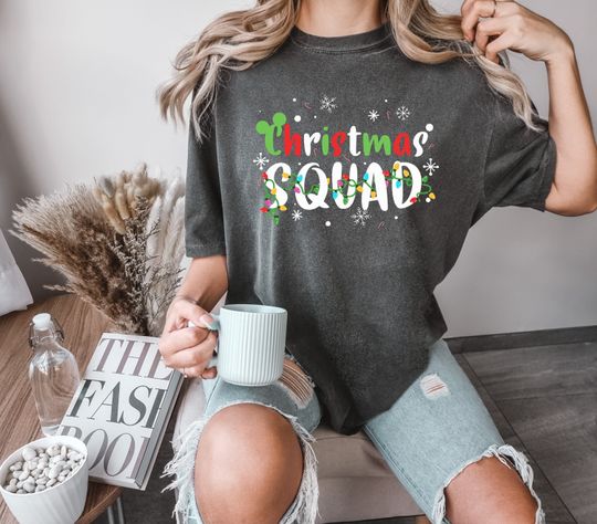 Discover Christmas Squad Shirt, Disney Christmas Shirt