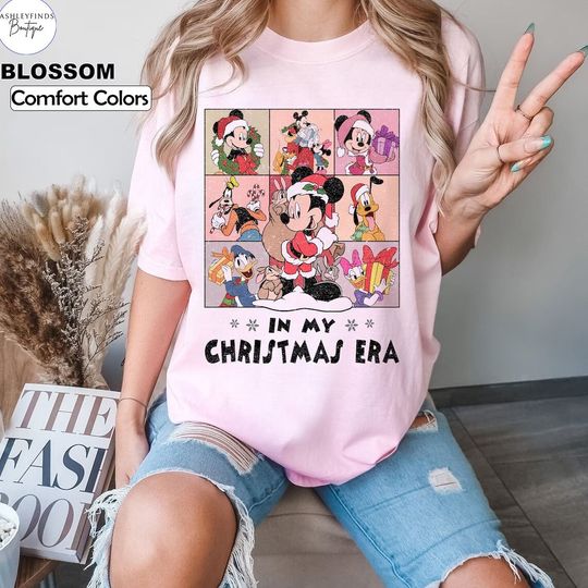 Disney In My Christmas Era  Shirt Mickey And Friends Christmas Shirt