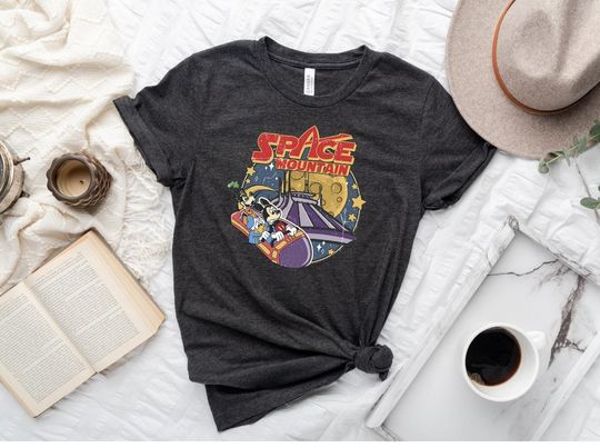 Disney Space Astronauts Shirt, 90's Space Mountain Shirt, Tomorrowland Tee