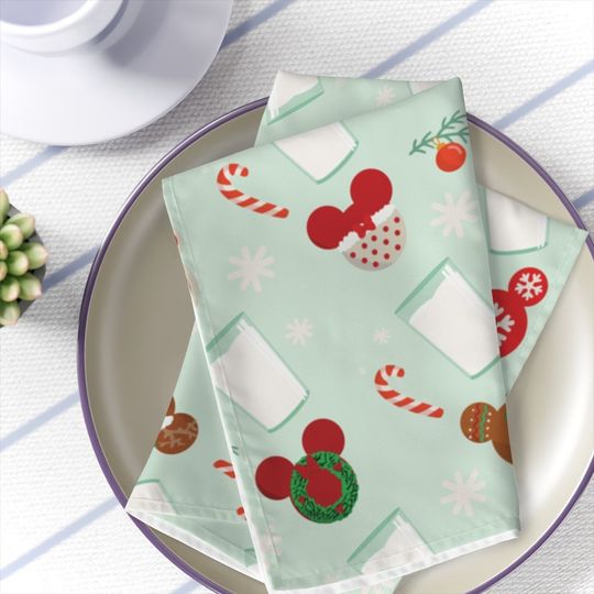 Disney Milk and ChrisMOUSE Cookies Napkins