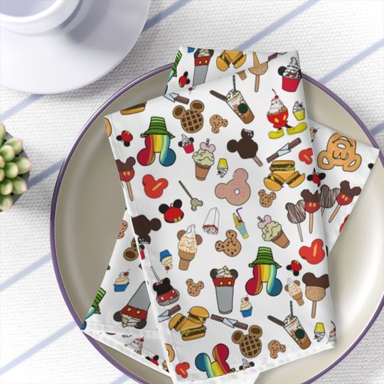 Disney Theme Park Sweet Treats Napkins