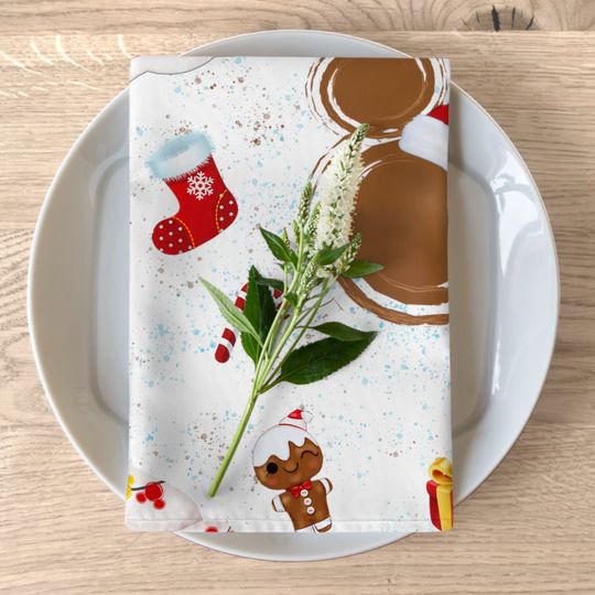 Disney Christmas Gingerbread Napkins