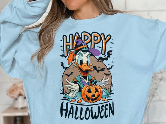 Donald Duck Sweatshirt, Trendy Sweatshirt, Disneyland Sweatshirt, Disney sweatshirts