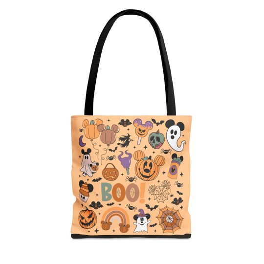 Mouse Ears Halloween Disney Tote Bag (AOP)