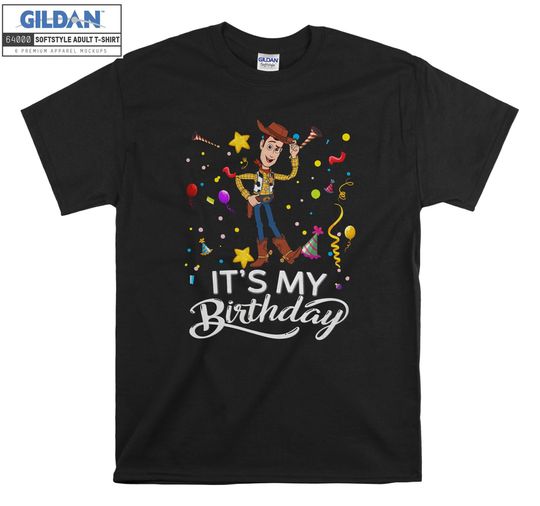 Discover Disney Woody Toy Story It's My Birthday T shirt
