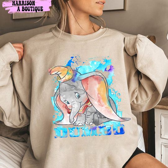Discover Disney Cute The Story of Dumbo Sweatshirt