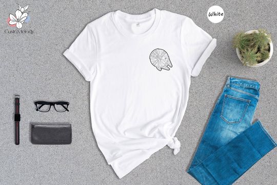 Millennium Falcon Shirt, Star Wars Shirt, Star Wars Fan Shirt, Disney Star Wars Shirt