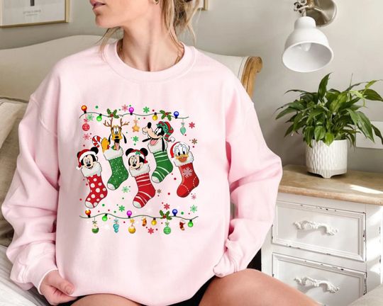 Discover Disney Mickey And Friends Merry Christmas Sweatshirt