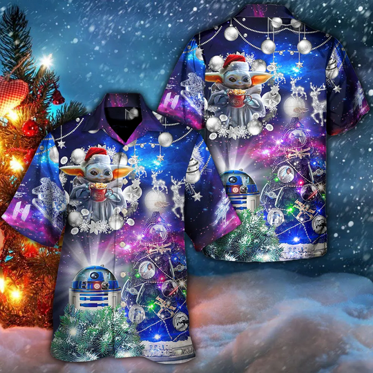 Discover Disney Star Wars Christmas Hawaiian Shirt