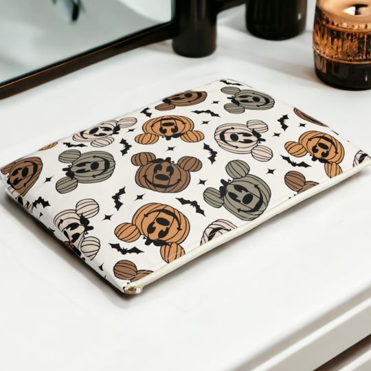 Halloween Disney Cosmetic Bag, large Makeup Bag