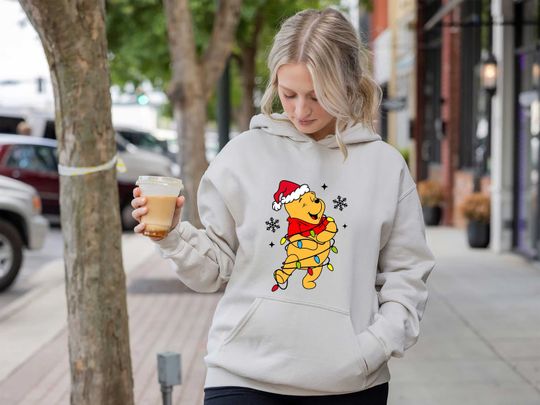 Disney Winnie The Pooh Christmas Hoodie