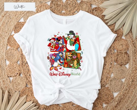Disney Christmas Shirt, Mickey And Friend Christmas Shirt, Retro Disney Christmas Shirt