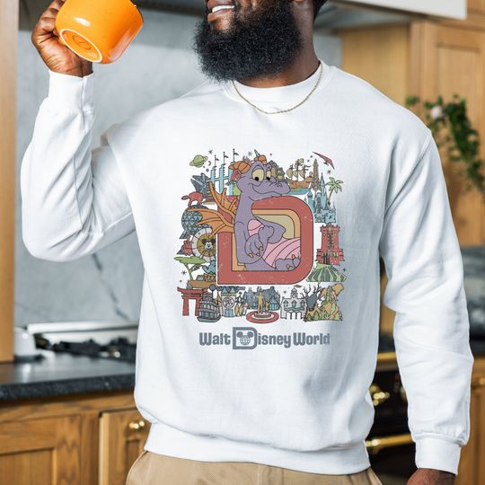 Disney Epcot Figment Sweatshirt