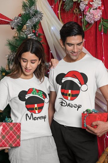 Disney Custom Christmas Shirts, Disney Very Merry Christmas matching shirts